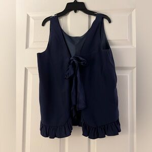 Laroque Ruffle and Bow Top